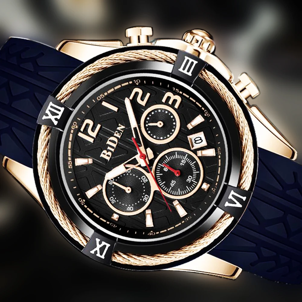 BIDEN Men Quartz Watch Luxury Analog Military Army Man Sport Watch Waterproof Men Wristwatch Clock Relogio Masculino 
BIDEN Men Quartz Watch Luxury Analog Military Army Man Sport Watch Waterproof Men Wristwatch Clock Relogio Masculino