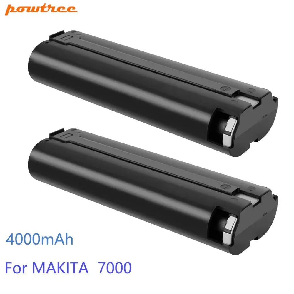 Аккумулятор Powtree 7 2 в 4000 мАч для электроинструмента MAKITA 7033 7002 7000 632003 191679 9 192532
