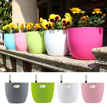 Auto Irrigate Flower Vase Automatic Watering Planter Lazy Planting Automatic Watering Flower Pot Absorbing Irrigation Flower Pot
Auto Irrigate Flower Vase Automatic Watering Planter Lazy Planting Automatic Watering Flower Pot Absorbing Irrigation Flower Pot