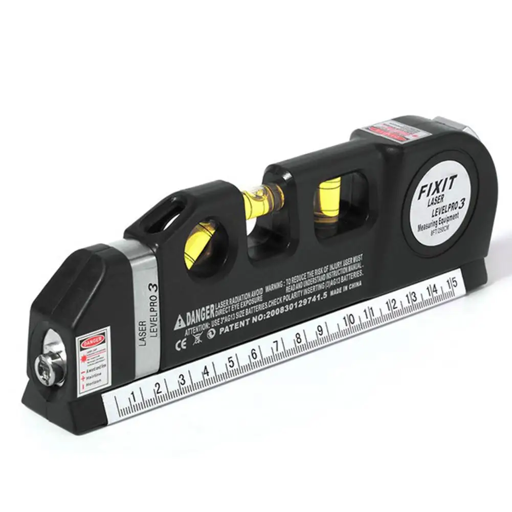 Lasers Level Levelling 3 Lines Nivel Laser Profissional Horizon Vertical 5.5m Ruler Multipurpose Measure Level Construction Tool
Lasers Level Levelling 3 Lines Nivel Laser Profissional Horizon Vertical 5.5m Ruler Multipurpose Measure Level Construction Tool
