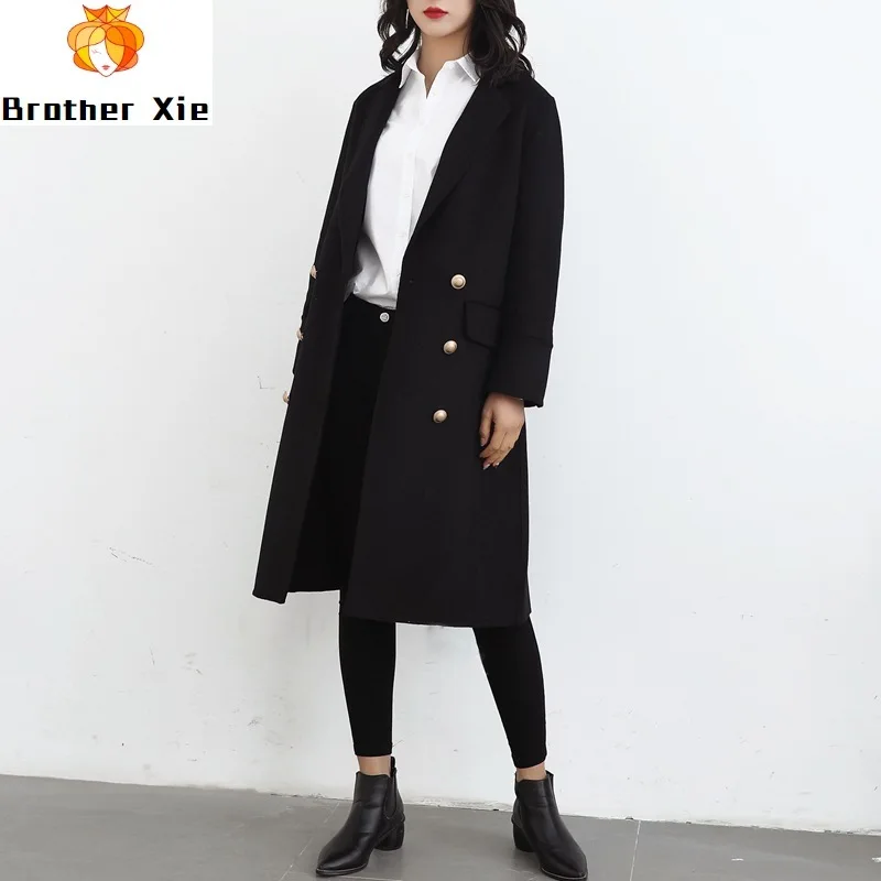 100% Wool Spring 2020 New Double-sided Cashmere Overcoat Female Mid-long Albaca Fashion Wool Overcoat Black Jacket Big Size
100% Wool Spring 2020 New Double-sided Cashmere Overcoat Female Mid-long Albaca Fashion Wool Overcoat Black Jacket Big Size