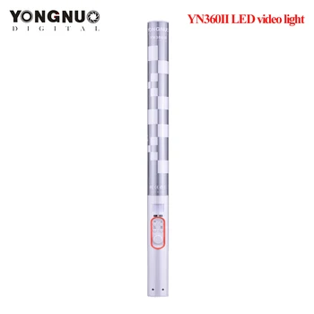 Yongnuo YN360II YN360 II Handheld Pixel ICE Stick LED Video Light 3200K-5500K Video Light RGB Colorful Controlled by Phone App
Yongnuo YN360II YN360 II Handheld Pixel ICE Stick LED Video Light 3200K-5500K Video Light RGB Colorful Controlled by Phone App