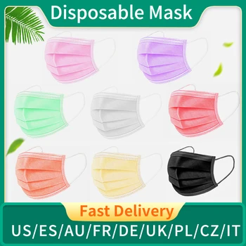 50Pcs Adults Disposable Anti Dust Mask Masque Non-woven Mouth Face Mask Breathable Mascarillas Elastic Earloop Mask Mascherine 
50Pcs Adults Disposable Anti Dust Mask Masque Non-woven Mouth Face Mask Breathable Mascarillas Elastic Earloop Mask Mascherine