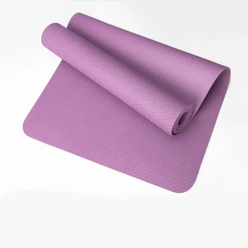 6mm single layer yoga mat waterproof antiskid and tasteless Pilates mat for gym and home sports mat 
6mm single layer yoga mat waterproof antiskid and tasteless Pilates mat for gym and home sports mat