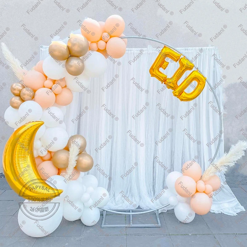 86pcs Gold Moon Star Balloon Garland Arch Ramadan Eid Mubarak Decor Kids Room Decoration Baby Shower Birthday Party Supplies
86pcs Gold Moon Star Balloon Garland Arch Ramadan Eid Mubarak Decor Kids Room Decoration Baby Shower Birthday Party Supplies