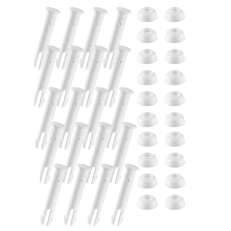 20Pcs ABS Pool Joint Pins, 6cm/2.36in Cap Set Seals for Intex Swimming Pool Replacement Parts 28270-28273
20Pcs ABS Pool Joint Pins, 6cm/2.36in Cap Set Seals for Intex Swimming Pool Replacement Parts 28270-28273