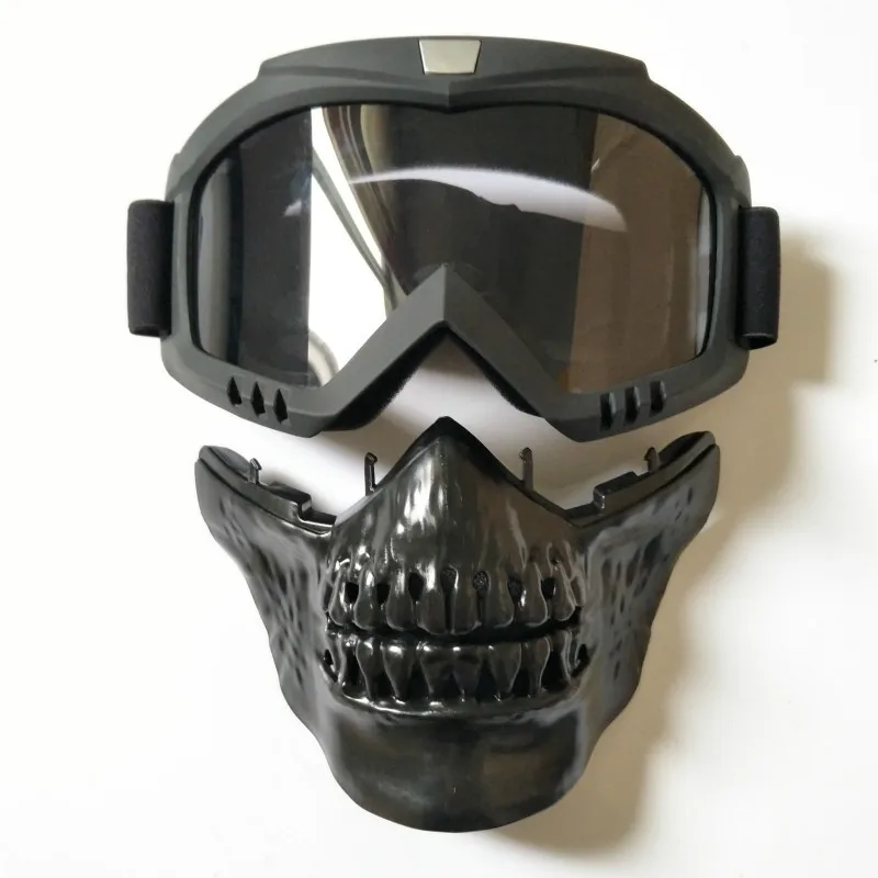Hot Sales Motorcycle Knight Goggles Modular Mask Detachable Goggles Protective Mask Windproof Glasses Dustproof Riding Helmet
Hot Sales Motorcycle Knight Goggles Modular Mask Detachable Goggles Protective Mask Windproof Glasses Dustproof Riding Helmet
