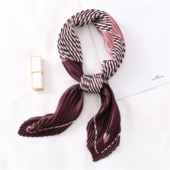 Fashion Kerchief Crinkle Neck Scarves For Women Printed Headband Silk Satin Hair Scarf Female Long Bag Hijab Scarfs For Ladies 
Fashion Kerchief Crinkle Neck Scarves For Women Printed Headband Silk Satin Hair Scarf Female Long Bag Hijab Scarfs For Ladies