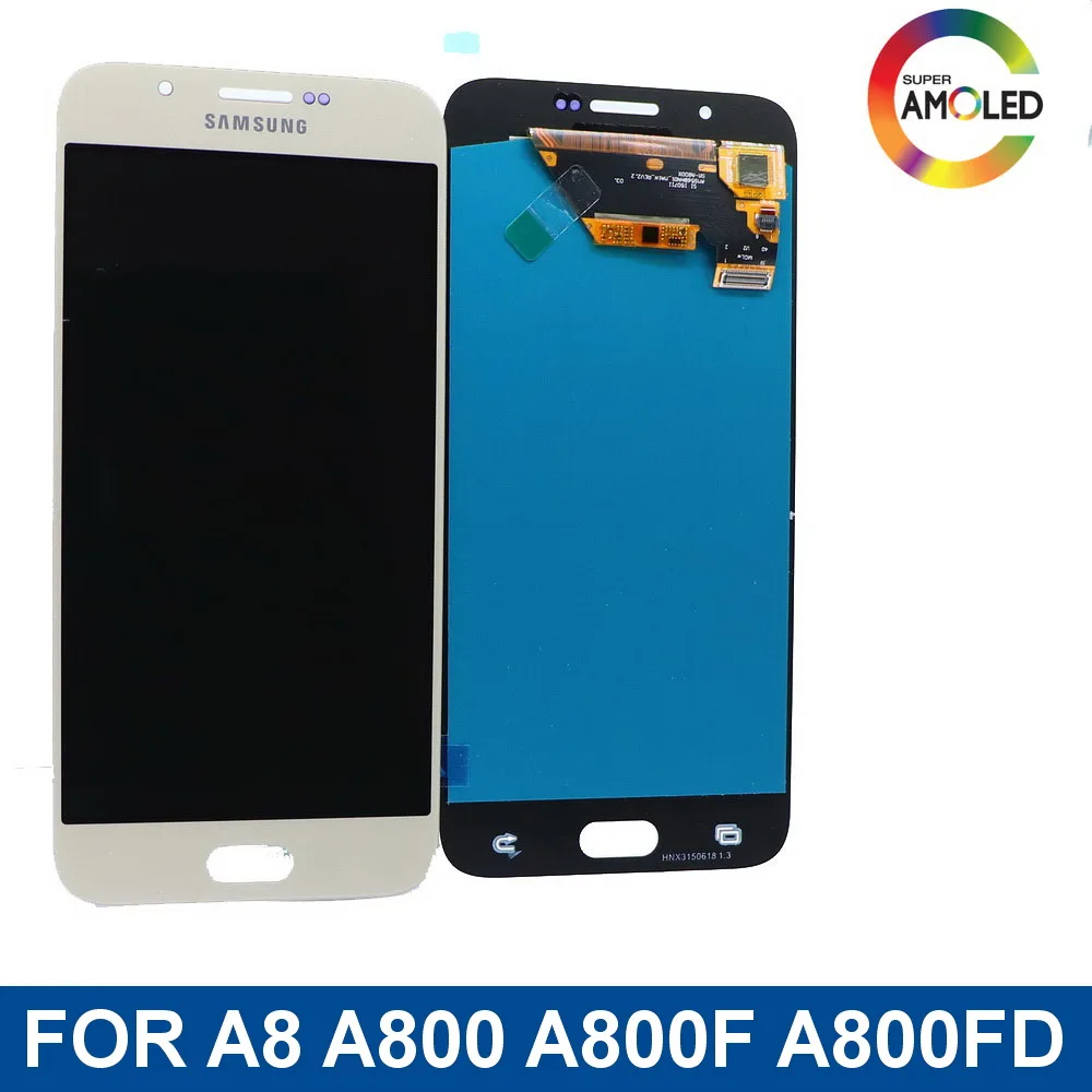 For Samsung Super AMOLED LCD Galaxy A8 A800 A8000 A800F LCD Display Touch Screen Digitizer Assembly With Brightness Adjustment
For Samsung Super AMOLED LCD Galaxy A8 A800 A8000 A800F LCD Display Touch Screen Digitizer Assembly With Brightness Adjustment