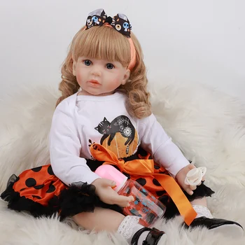 JINGXIN PRINSES 60cm Reborn Baby Doll Soft Silicone Cloth Body Toy Realistic Vinyl Toddler Girl Babies Alive Like Real Baby Gift 
JINGXIN PRINSES 60cm Reborn Baby Doll Soft Silicone Cloth Body Toy Realistic Vinyl Toddler Girl Babies Alive Like Real Baby Gift