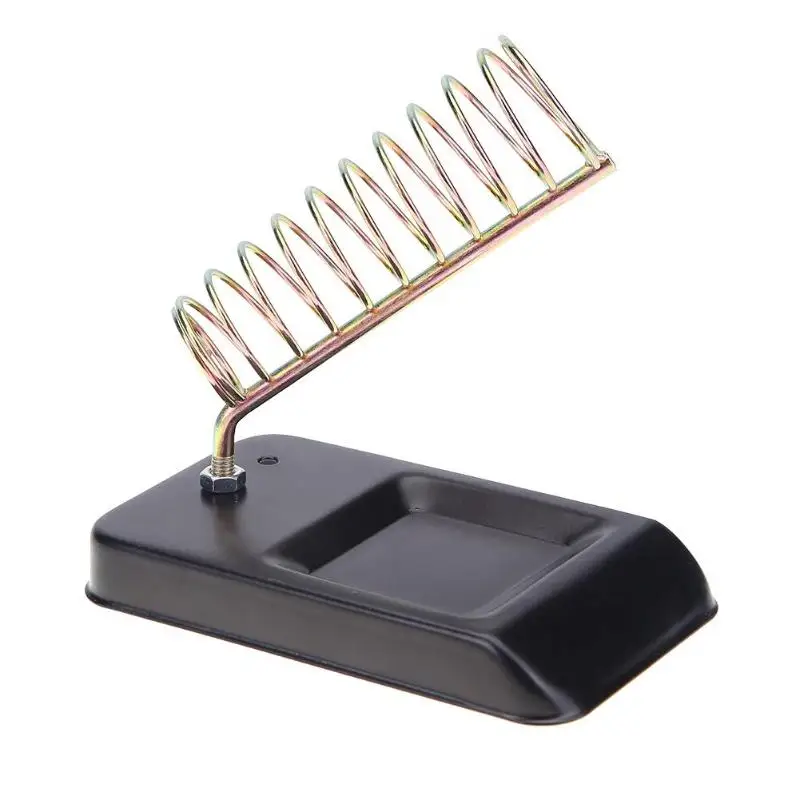 Solid Metal Base Soldering Iron Bracket Stand Holder Useful Support Station Frame Portable for Electrical Working Metal Iron
Solid Metal Base Soldering Iron Bracket Stand Holder Useful Support Station Frame Portable for Electrical Working Metal Iron