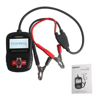 FOXWELL BT100 12V Car Battery Tester Vehicle Failure Diagnosis Detector
FOXWELL BT100 12V Car Battery Tester Vehicle Failure Diagnosis Detector