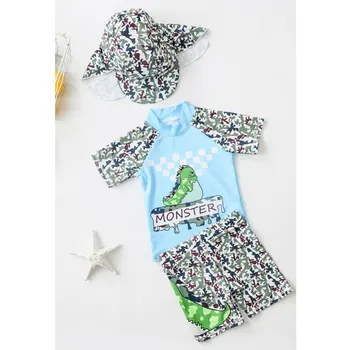 3PCS Toddler Baby Boys Dinosaur Swimsuit Swimwear Bathing Suit Sunsuit Outfits
3PCS Toddler Baby Boys Dinosaur Swimsuit Swimwear Bathing Suit Sunsuit Outfits