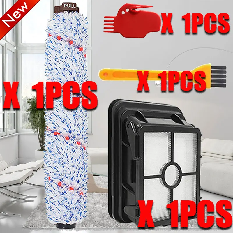 Multi-Surface Brushroll & HEPA Filter for Bissell Crosswave 1785, 1785G, 1785V, 1785W Vacuum Cleaner parts Filters Accessories
Multi-Surface Brushroll & HEPA Filter for Bissell Crosswave 1785, 1785G, 1785V, 1785W Vacuum Cleaner parts Filters Accessories