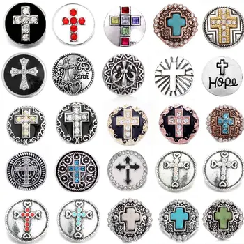 5pcs/lot New 18mm Snap Button Jewelry Coloful Crystal Rhinestone Cross Snap Buttons Fit Snap Bracelet Interchangeable Jewelry
5pcs/lot New 18mm Snap Button Jewelry Coloful Crystal Rhinestone Cross Snap Buttons Fit Snap Bracelet Interchangeable Jewelry