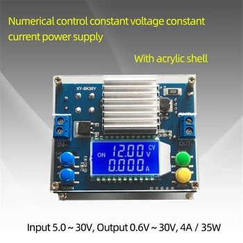 DC DC Boost/Buck Converter CC CV Power Module 0.6-30V 4A Adjustable Regulated power supply Voltmeter Ammeter
DC DC Boost/Buck Converter CC CV Power Module 0.6-30V 4A Adjustable Regulated power supply Voltmeter Ammeter
