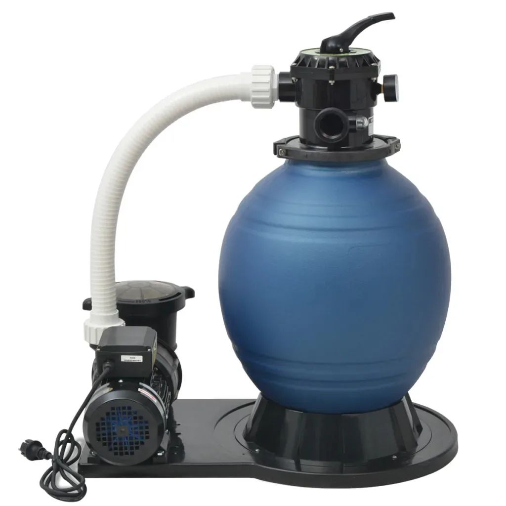 VidaXL Swimming Pool Sand Filter Pump Pool Accessories Sand Filtration Pump For Keeping Pool Clean 1000 W 16800 L / H 91170
VidaXL Swimming Pool Sand Filter Pump Pool Accessories Sand Filtration Pump For Keeping Pool Clean 1000 W 16800 L / H 91170