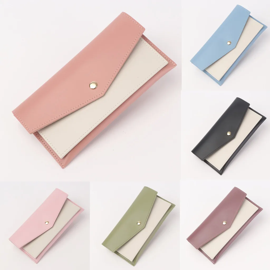 2019 Luxury Brand Designer Leather Wallets Women Long Hasp Coin Purses Stitching Wallet Clutch Handbag Wallet Card Money Bags
2019 Luxury Brand Designer Leather Wallets Women Long Hasp Coin Purses Stitching Wallet Clutch Handbag Wallet Card Money Bags