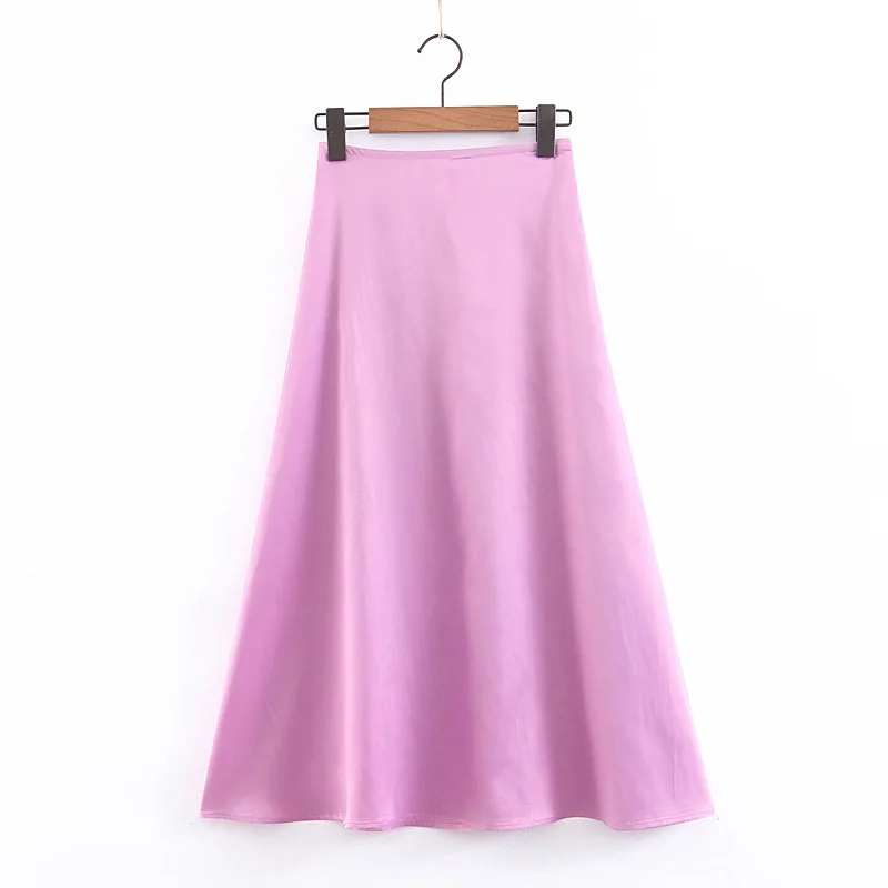 2019 Spring Europe And America WOMEN'S Dress New Style Solid Color Mid-length Skirt A- line Skirt 2113
2019 Spring Europe And America WOMEN'S Dress New Style Solid Color Mid-length Skirt A- line Skirt 2113