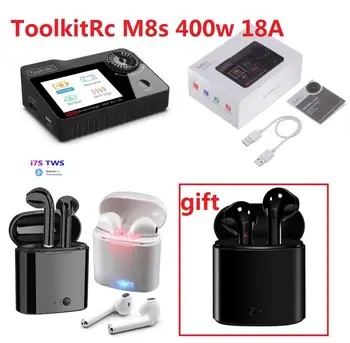 ToolkitRc M8s 400w 18A Color Screen Compact DC Charger & Measurement Device For 1-8S Lipo LiHV Life Lion NiMh Pb
ToolkitRc M8s 400w 18A Color Screen Compact DC Charger & Measurement Device For 1-8S Lipo LiHV Life Lion NiMh Pb