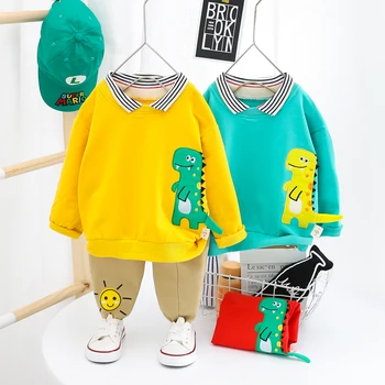 HYLKIDHUOSE Baby Boys Clothing Sets 2020 Autumn Newborn Toddler Infant Clothes Dinosaur T Shirt Pants Children Kids Costume
HYLKIDHUOSE Baby Boys Clothing Sets 2020 Autumn Newborn Toddler Infant Clothes Dinosaur T Shirt Pants Children Kids Costume