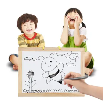 Multi-function Double-Sided Writing Board Hanging Wooden Painting Board Blackboard Drawing Board Early Educational Toys
Multi-function Double-Sided Writing Board Hanging Wooden Painting Board Blackboard Drawing Board Early Educational Toys