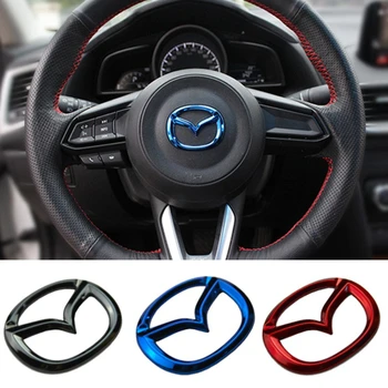 Car Steering Wheel Emblem Sticker for Mazda 3 Axela CX5 CX3 2 MX5 RX8 RX7 CX7 626 323 6 Atenza CX9 Accessories Auto Badge Decal 
Car Steering Wheel Emblem Sticker for Mazda 3 Axela CX5 CX3 2 MX5 RX8 RX7 CX7 626 323 6 Atenza CX9 Accessories Auto Badge Decal