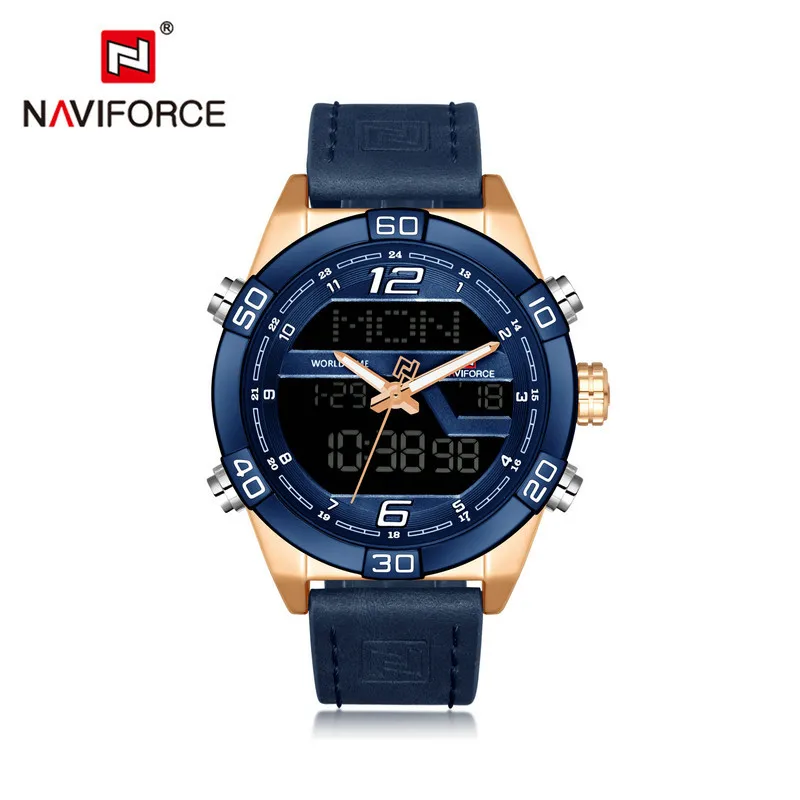Naviforce Xiang Nf9128m Men Belt Quartz Watch with Numbers Hands Dual Display Date Luminous Watch
Naviforce Xiang Nf9128m Men Belt Quartz Watch with Numbers Hands Dual Display Date Luminous Watch