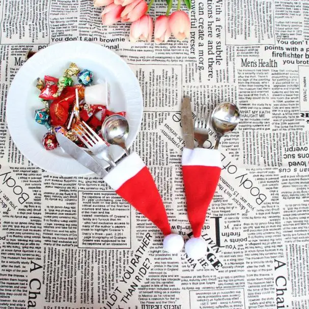 FreeShip 1PC Wholesale Christmas Tableware Cover Decorative Tableware Knife Fork Hat Storage Tool Festival Table Decoration
FreeShip 1PC Wholesale Christmas Tableware Cover Decorative Tableware Knife Fork Hat Storage Tool Festival Table Decoration