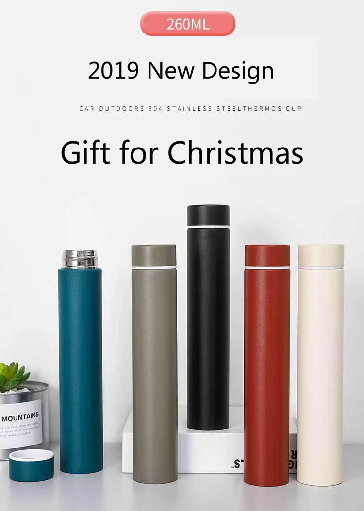 christmas gift thermos garrafa termica stainless