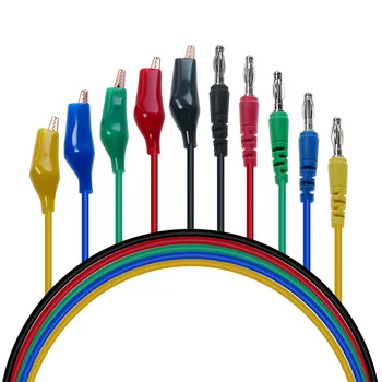 Alligator clip Test Probes Clamp For Auto 5 Colors 100cm With storage box SG Tool
Alligator clip Test Probes Clamp For Auto 5 Colors 100cm With storage box SG Tool