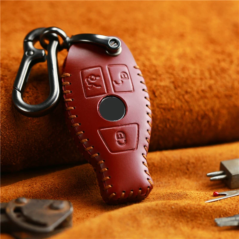 Leather Car Key Fob Case Cover Bag Suitable For Mercedes Benz E C Class W204 W212 W211 W176 GLC CLA GLA Car styling Accessories
Leather Car Key Fob Case Cover Bag Suitable For Mercedes Benz E C Class W204 W212 W211 W176 GLC CLA GLA Car styling Accessories