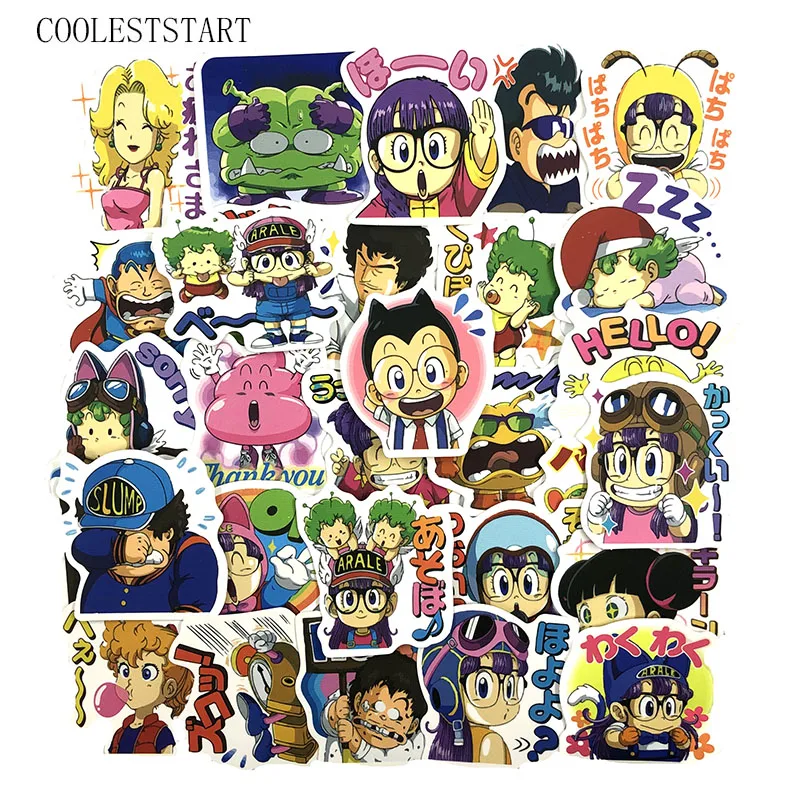 40 Pcs/Set Arale Cartoon Stickers For Luggage Laptop Notebook Motorcycle Skateboard Bicycle For Children waterproof Stickes 
40 Pcs/Set Arale Cartoon Stickers For Luggage Laptop Notebook Motorcycle Skateboard Bicycle For Children waterproof Stickes