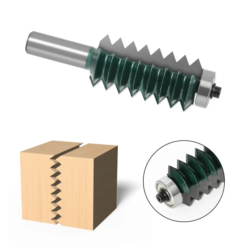 1pc 12MM Shank Milling Cutter Wood Carving Raised panel"V"joint Bits Finger Joint Glue Milling Cutter Tenon Woodwork Cone Tenon
1pc 12MM Shank Milling Cutter Wood Carving Raised panel"V"joint Bits Finger Joint Glue Milling Cutter Tenon Woodwork Cone Tenon