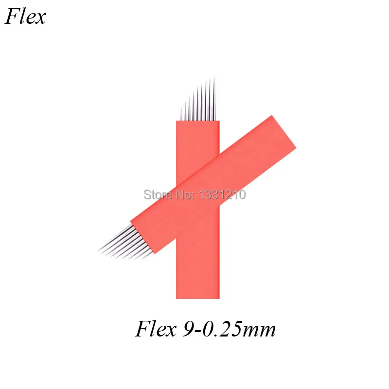 Flex 9 Diam 0.25mm Red Microblading Tattoo Needles Flexible Microblading Needles Tattoo Permanent Makeup Manual Eyebrow Blade
Flex 9 Diam 0.25mm Red Microblading Tattoo Needles Flexible Microblading Needles Tattoo Permanent Makeup Manual Eyebrow Blade