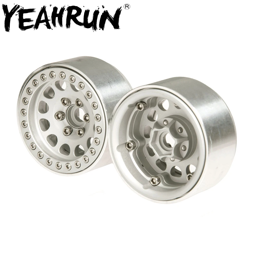 YEAHRUN 1:10 RC Crawler 1.9 inch Alloy Beadlock Wheel Rims for Axial SCX10 D90 TRX-4 #24
YEAHRUN 1:10 RC Crawler 1.9 inch Alloy Beadlock Wheel Rims for Axial SCX10 D90 TRX-4 #24