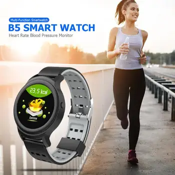 B5 Smart Watch Heart Rate Blood Pressure Oxygen Touch Operation Supporting Calls Stopwatch Monitor Tracker Sport Smartwatch
B5 Smart Watch Heart Rate Blood Pressure Oxygen Touch Operation Supporting Calls Stopwatch Monitor Tracker Sport Smartwatch