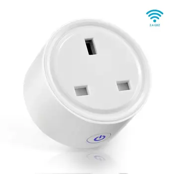 Smart Plug Mini WiFi Socket Works with Amazon Alexa Google Assistant Remote Control Timer Plug Switch Smart Outlet No Hub Requir