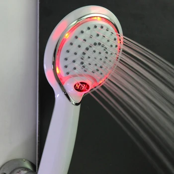 Shower Head LED Digital Display Control Water Temperature Faucet with Self-negative Ion Function High-density Material Faucet
Shower Head LED Digital Display Control Water Temperature Faucet with Self-negative Ion Function High-density Material Faucet