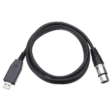 

High Quality USB Male to XLR Female Cable Microphone Audio Recording Cables For Windows 98SE/2000/XP/Vista/7/8