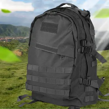 Mountaineering Backpack Practical Durable 40L Oxford Cloth Field Survival Picnic Waist Backpack Drawstring Outdoors Camping Bag
Mountaineering Backpack Practical Durable 40L Oxford Cloth Field Survival Picnic Waist Backpack Drawstring Outdoors Camping Bag