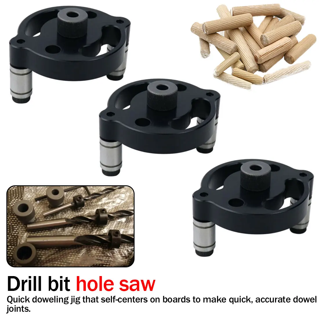 6/8/10mm Vertical Pocket Self Centering Dowelling Jig Hole Locator Drill Guide For Woodworking Carpentry Tools
6/8/10mm Vertical Pocket Self Centering Dowelling Jig Hole Locator Drill Guide For Woodworking Carpentry Tools
