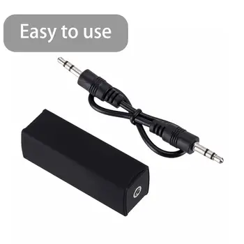 Compact and Lightweight Ground Loop Noise Isolator for Car Audio System Home Stereo with 3.5mm Audio Cable
Compact and Lightweight Ground Loop Noise Isolator for Car Audio System Home Stereo with 3.5mm Audio Cable