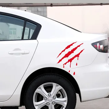 Car Halloween Red Claw Scratch Stripe Sticker Styling Headlight Side Body Decorations Cars Stickers Accessories
Car Halloween Red Claw Scratch Stripe Sticker Styling Headlight Side Body Decorations Cars Stickers Accessories