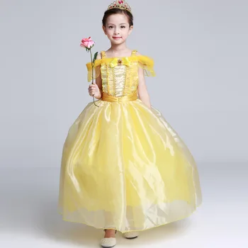 Princess Costume Little Girl Dress Cosplay Beauty&The Beast Belle Dresses Girls Yellow Teenagers Beauty and the beast Costume
Princess Costume Little Girl Dress Cosplay Beauty&The Beast Belle Dresses Girls Yellow Teenagers Beauty and the beast Costume