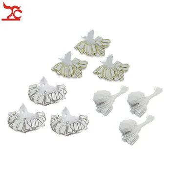 New Wholesale 300pcs/Pack Blank White Price Label Paper Cards Jewelry Watch Display Pricing String Tags Gold Silver String Tag
New Wholesale 300pcs/Pack Blank White Price Label Paper Cards Jewelry Watch Display Pricing String Tags Gold Silver String Tag