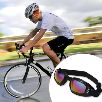 Cycling Glasses Motocross Sports Glasses Motorcycle Windshield Goggles Simple Style Motorcycle Goggles Cycling Skiing PC PVC
Cycling Glasses Motocross Sports Glasses Motorcycle Windshield Goggles Simple Style Motorcycle Goggles Cycling Skiing PC PVC