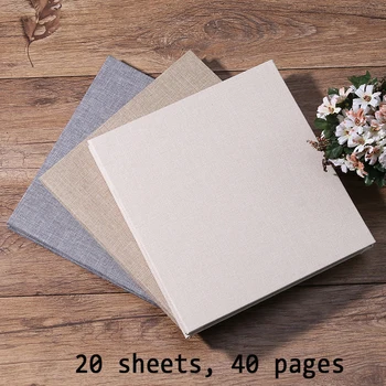 New Linen 16inch DIY Photo Album Lovers Birthday Gift Wedding Photos Baby Photo Ablum Scrapbook Paper Crafts Albums Sticky
New Linen 16inch DIY Photo Album Lovers Birthday Gift Wedding Photos Baby Photo Ablum Scrapbook Paper Crafts Albums Sticky