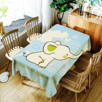 Cute Elephant Tablecloth Waterproof Dinner Decorative Table Cover Tapete Table Cover Protector Table Cloth Dining Kitchen
Cute Elephant Tablecloth Waterproof Dinner Decorative Table Cover Tapete Table Cover Protector Table Cloth Dining Kitchen