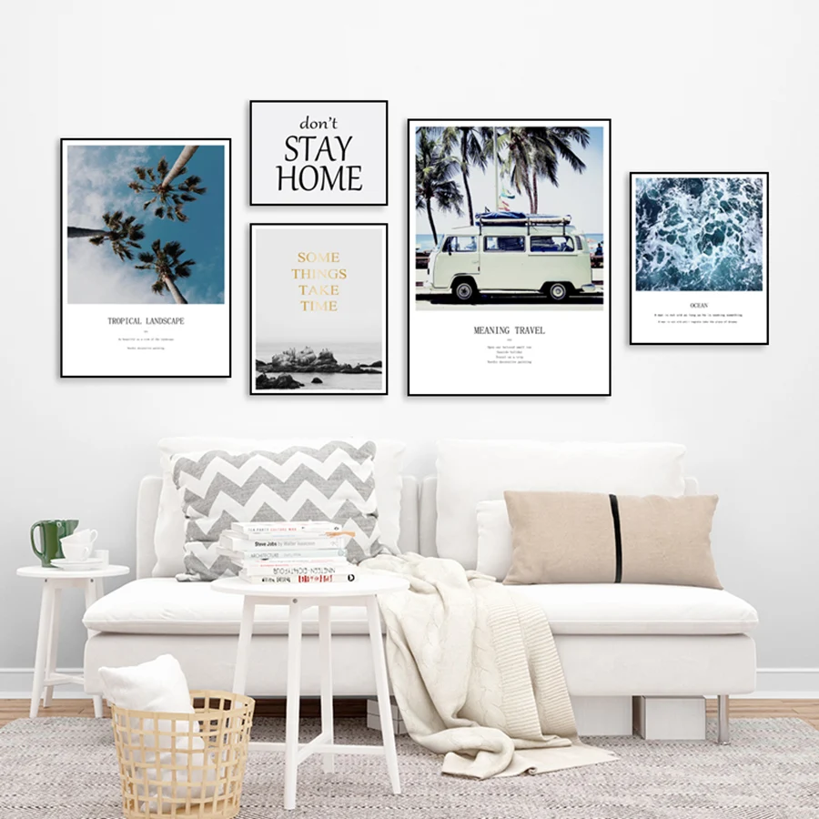 Nordic Wall Picture Travel Poster Tropical Landscape Canvas Painting Minimalist Print Wall Mural Decor for Living Room Kitchen
Nordic Wall Picture Travel Poster Tropical Landscape Canvas Painting Minimalist Print Wall Mural Decor for Living Room Kitchen